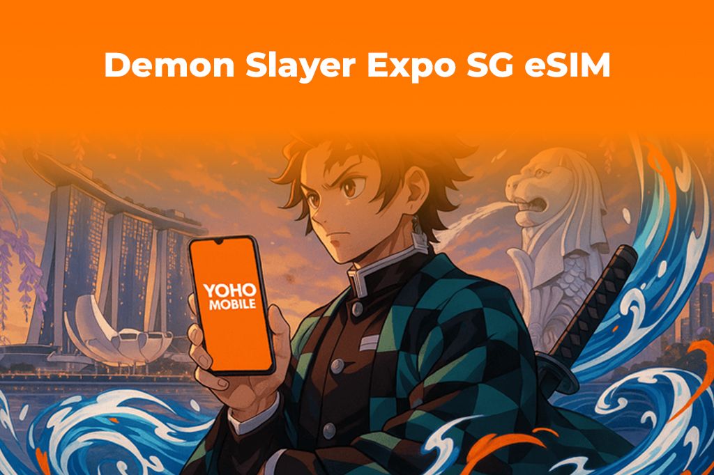 Demon Slayer Expo SG eSIM: Stay Connected in Singapore | Yoho