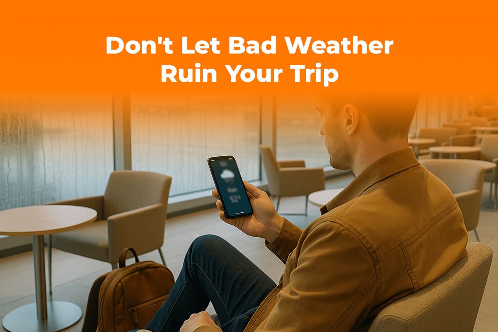Don't Let Bad Weather Ruin Your Trip: Stay Online with an eSIM