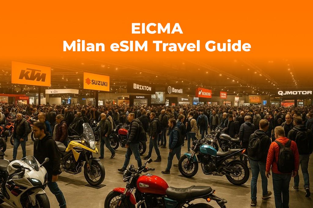 EICMA 2025: Best eSIM for Motorcycle Fans Traveling to Milan