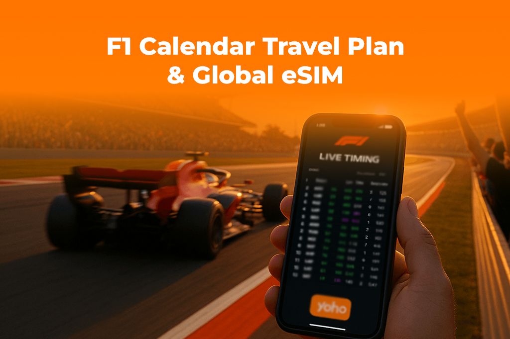 F1 Calendar Travel Plan & Global eSIM Guide | Yoho Mobile