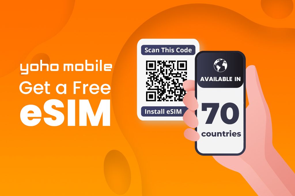 Hanki ilmainen eSIM Yoho Mobilella