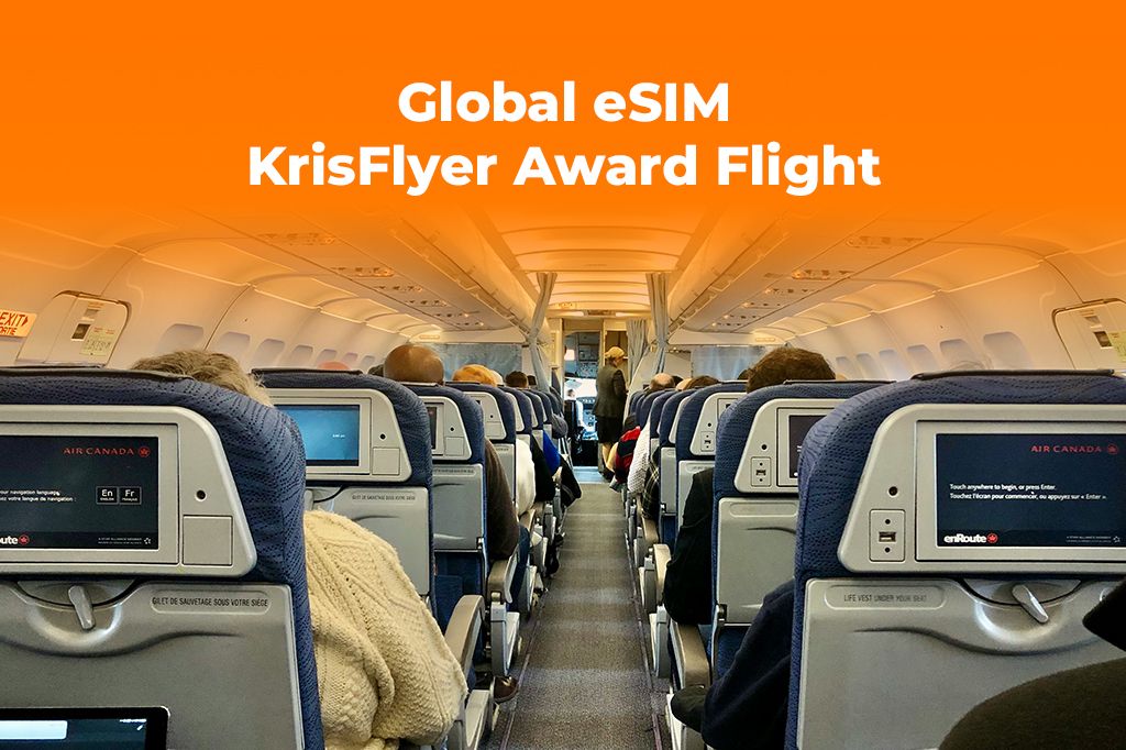 Booked a KrisFlyer Award Flight? Get a Global eSIM to Match
