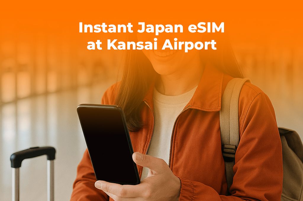 Instant Japan eSIM at Kansai Airport (KIX) | Yoho Mobile