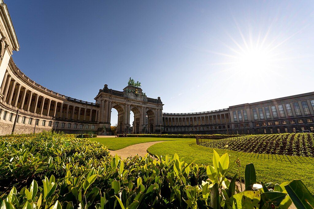 Parc du Cinquantenaire, Bruxelles, Belgique