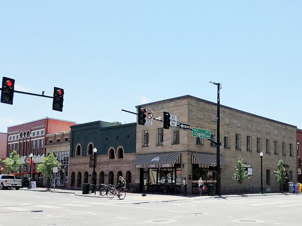 Edificio Perrault, Distrito Histórico Old Boise, Boise, Idaho, EE. UU.