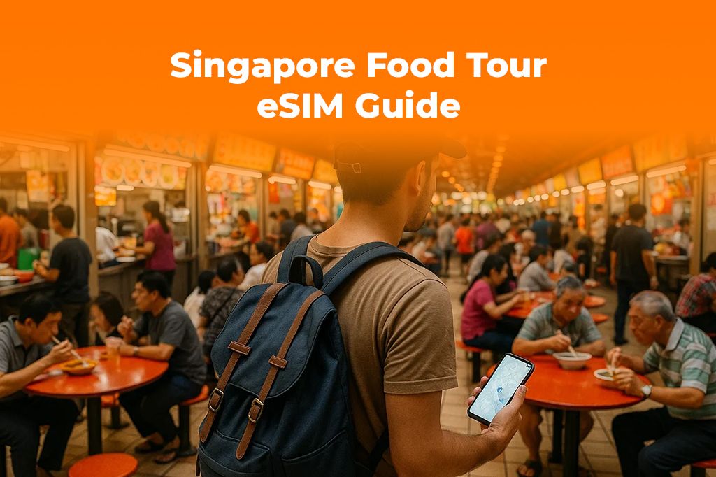 Singapore Food Tour: Use an eSIM to Find the Best Hawker Stalls