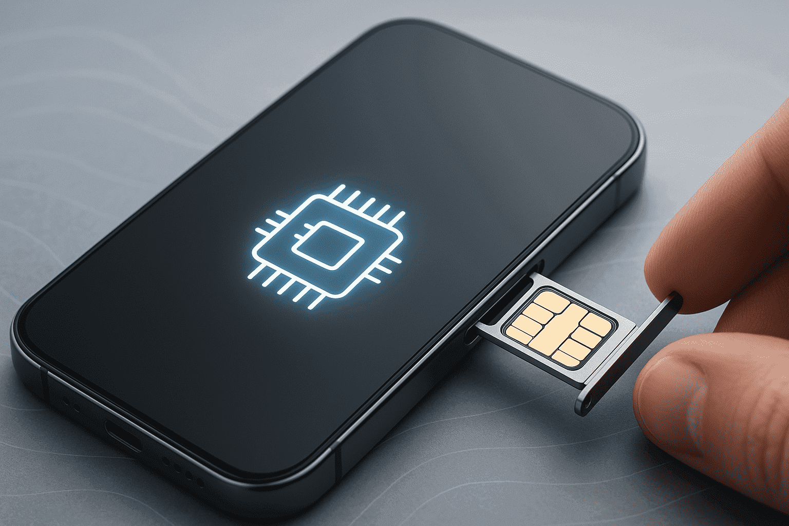 Smartphone showing full signal bars, problem solved after 'eSIM not provisioned' error