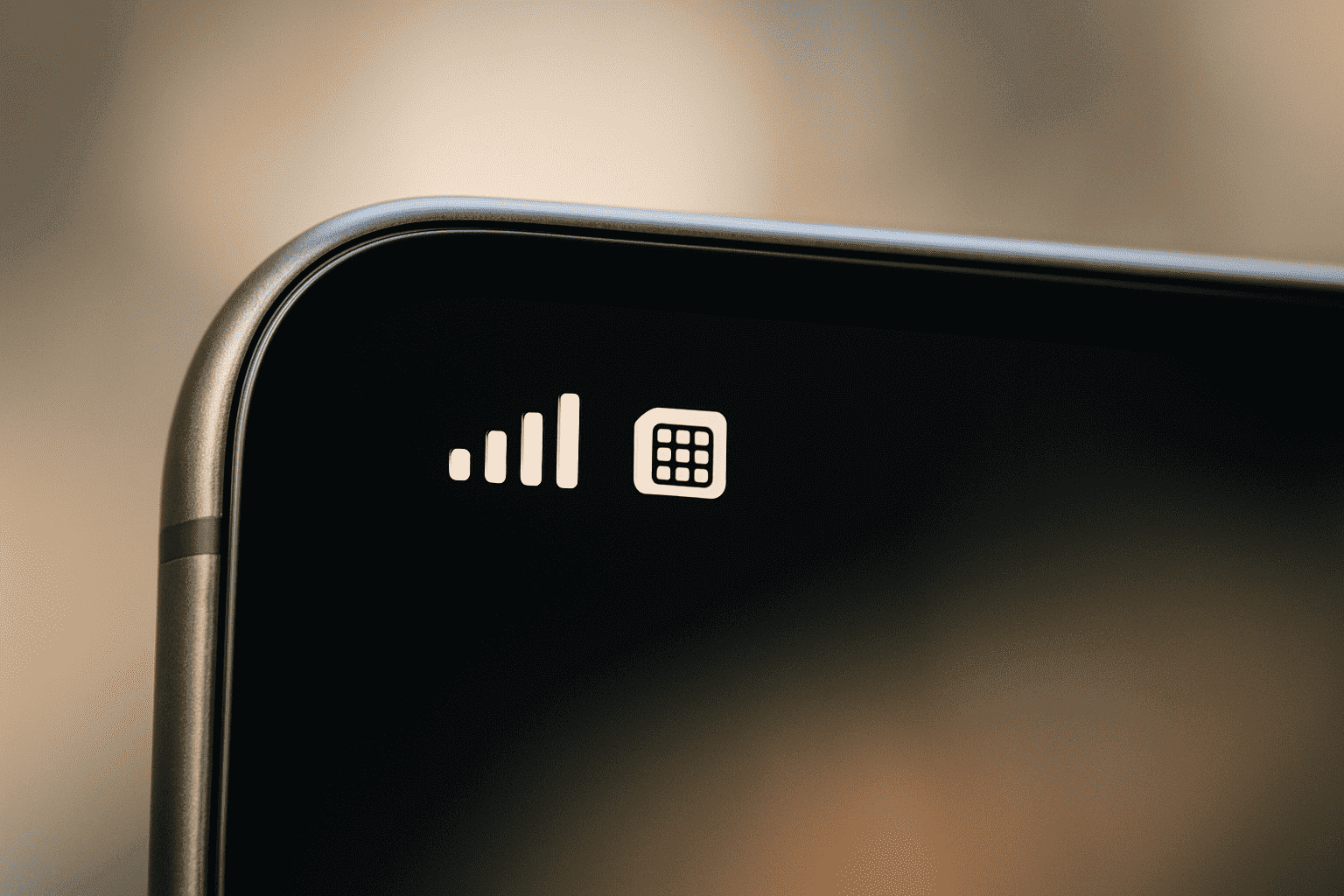Modern smartphone activating eSIM using network connection, representing the SM-DP+ address concept.