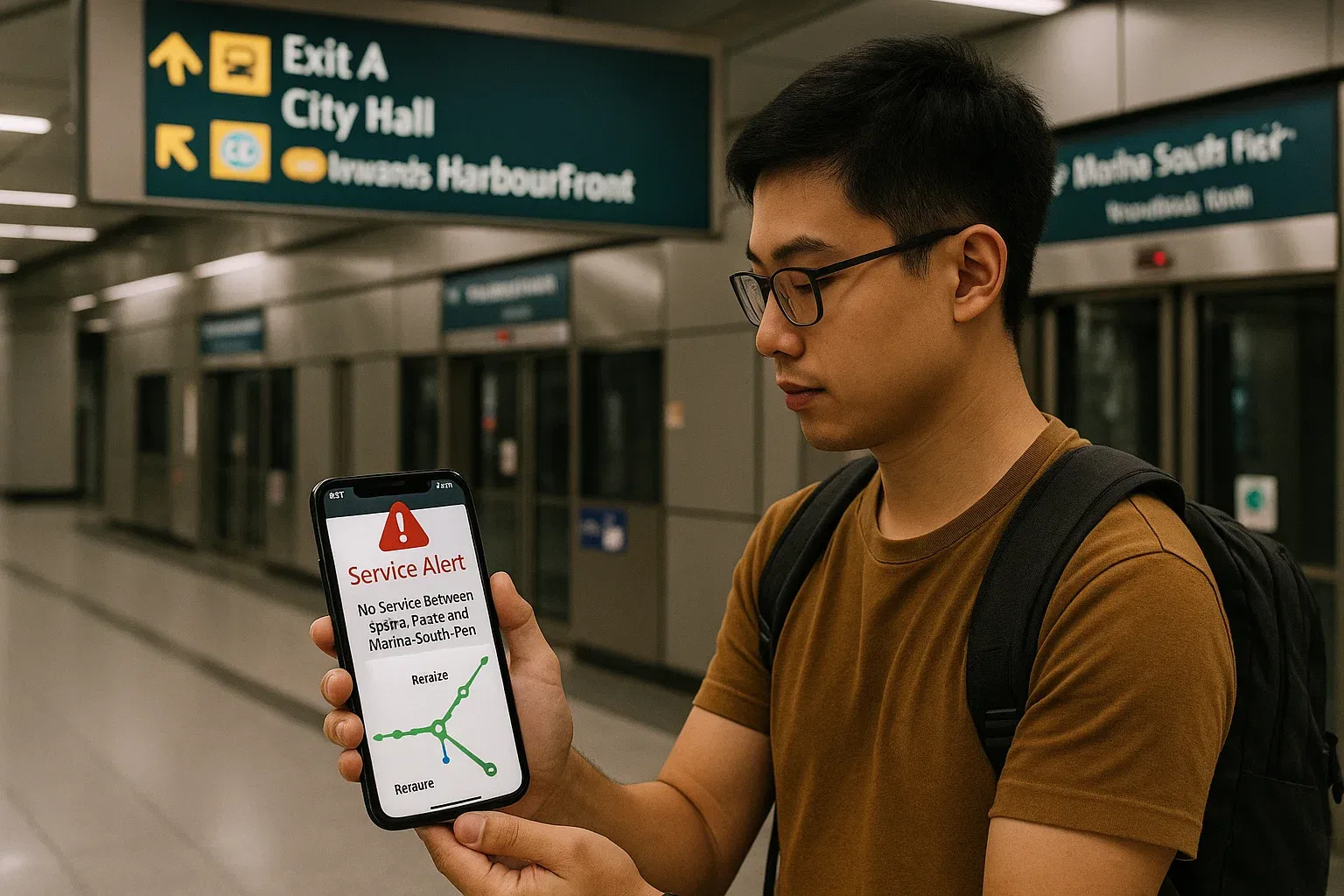 Navigating Singapore MRT Closures: An eSIM for Live Updates