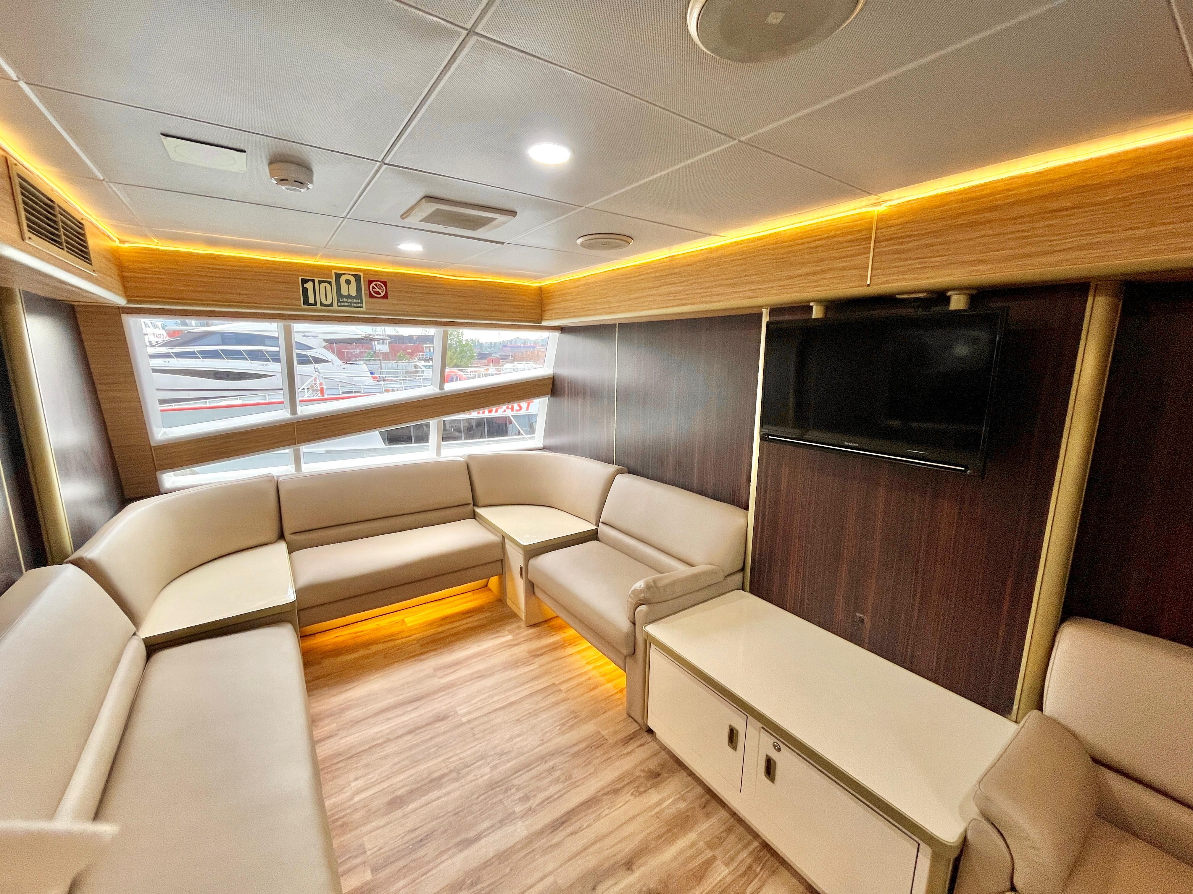 VIP Room on Batam Fast Ferry