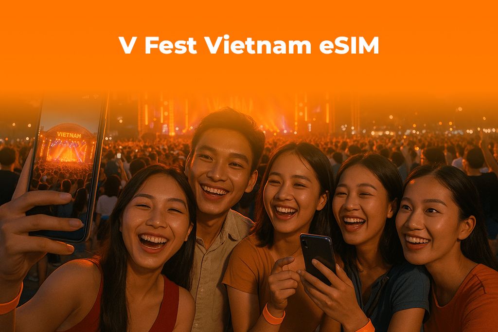 V Fest Vietnam 2025 eSIM: Stay Connected with High-Speed Data
