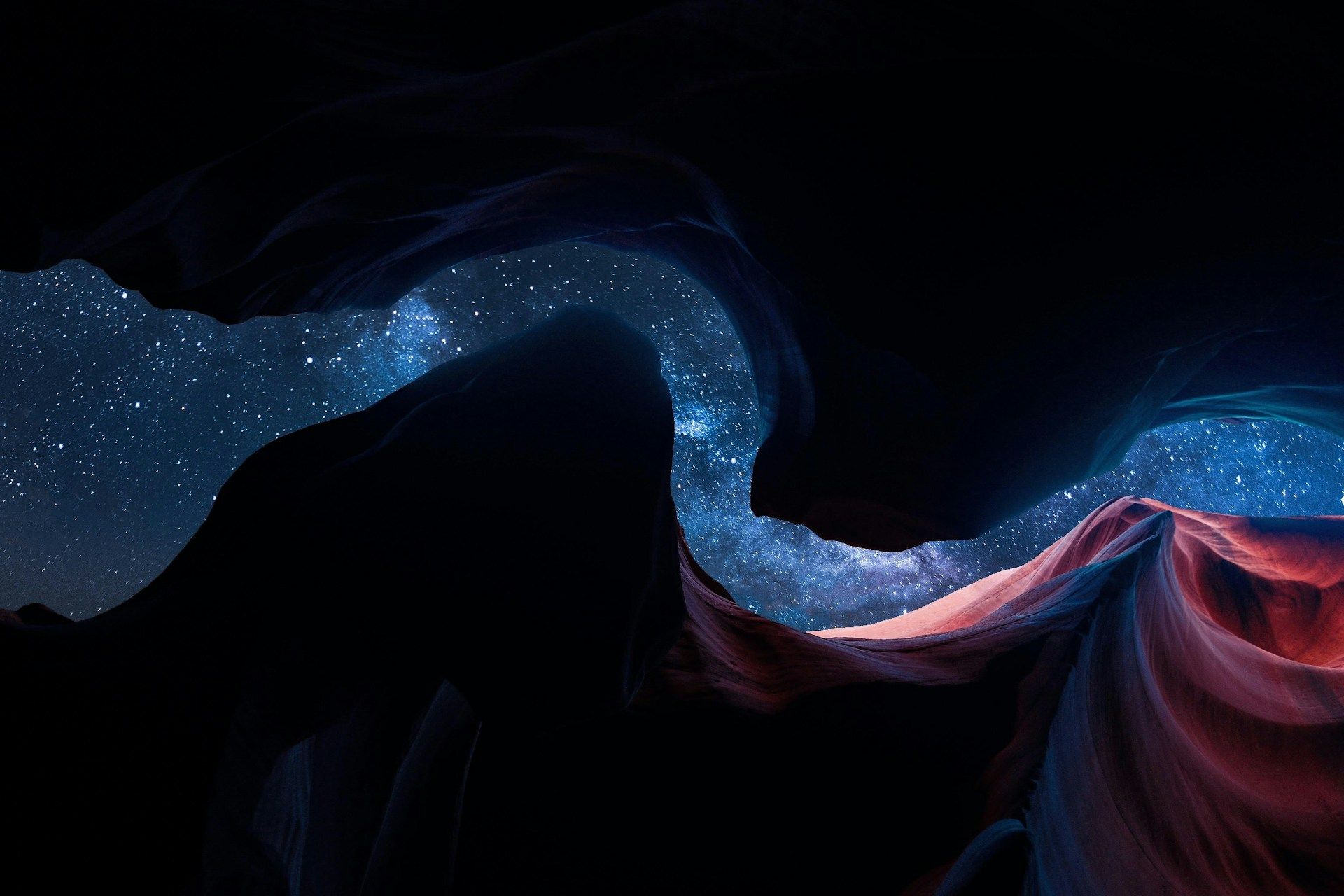 un-ciel-plein-d'étoiles-dans-le-grand-canyon