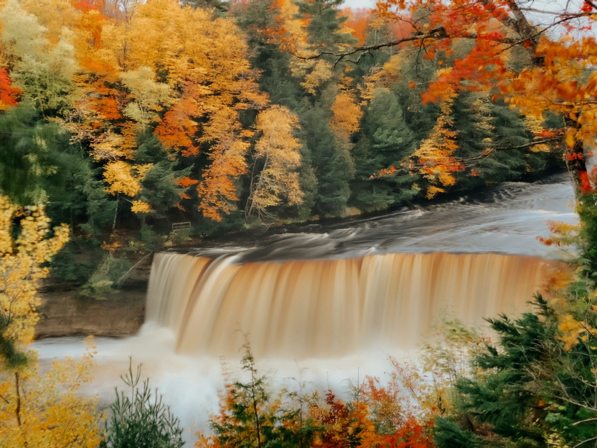 Parc d'État de Tahquamenon Falls, Michigan, USA