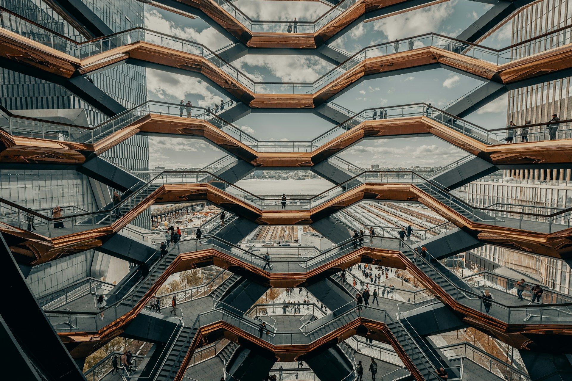 哈德遜廣場的 The Vessel