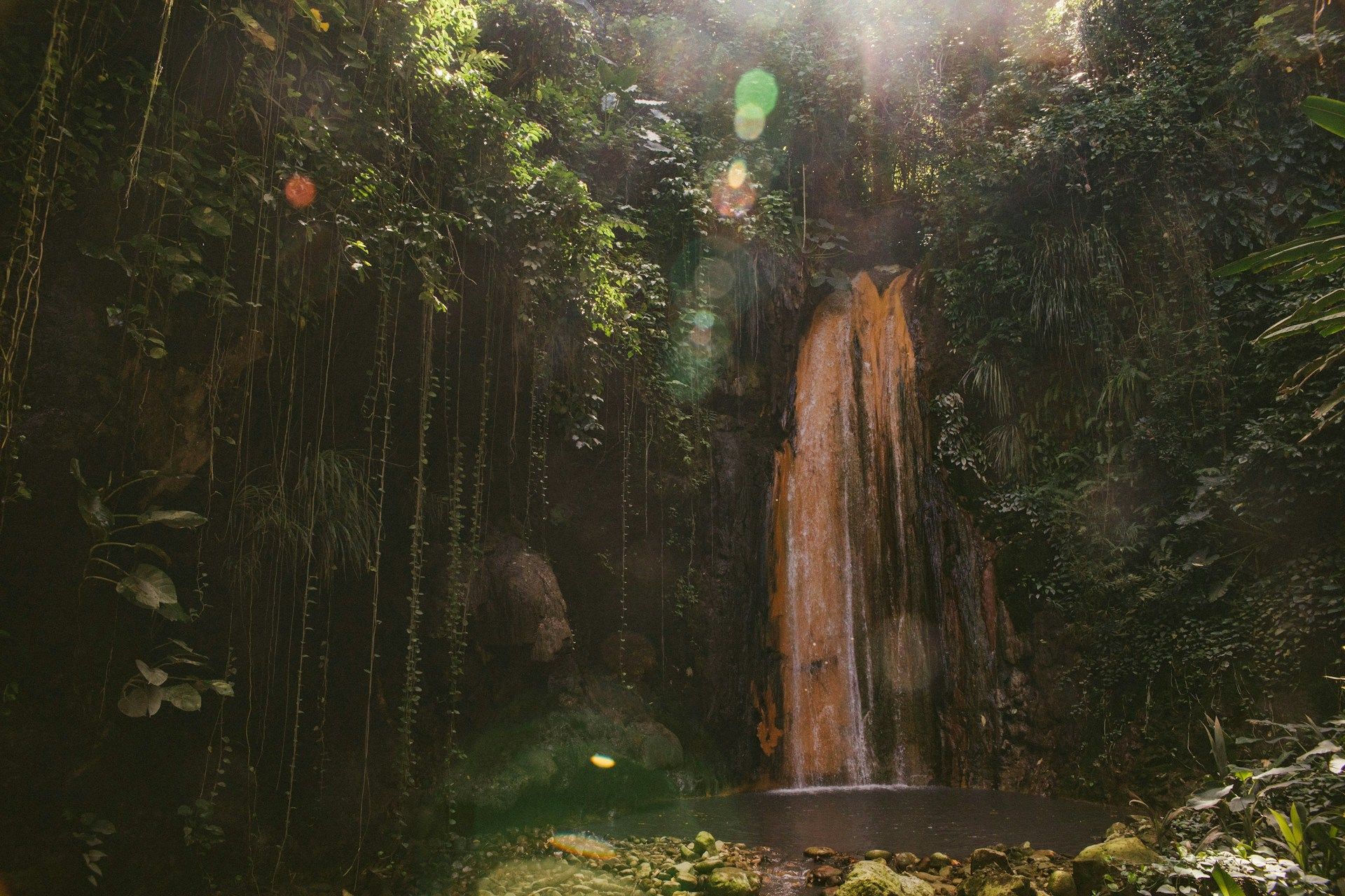waterfall-in-st-lucia