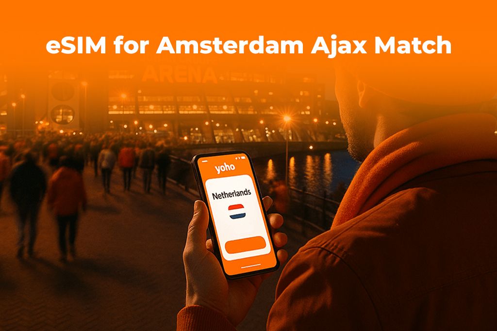eSIM for Amsterdam Ajax Match: Stay Connected | Yoho Mobile