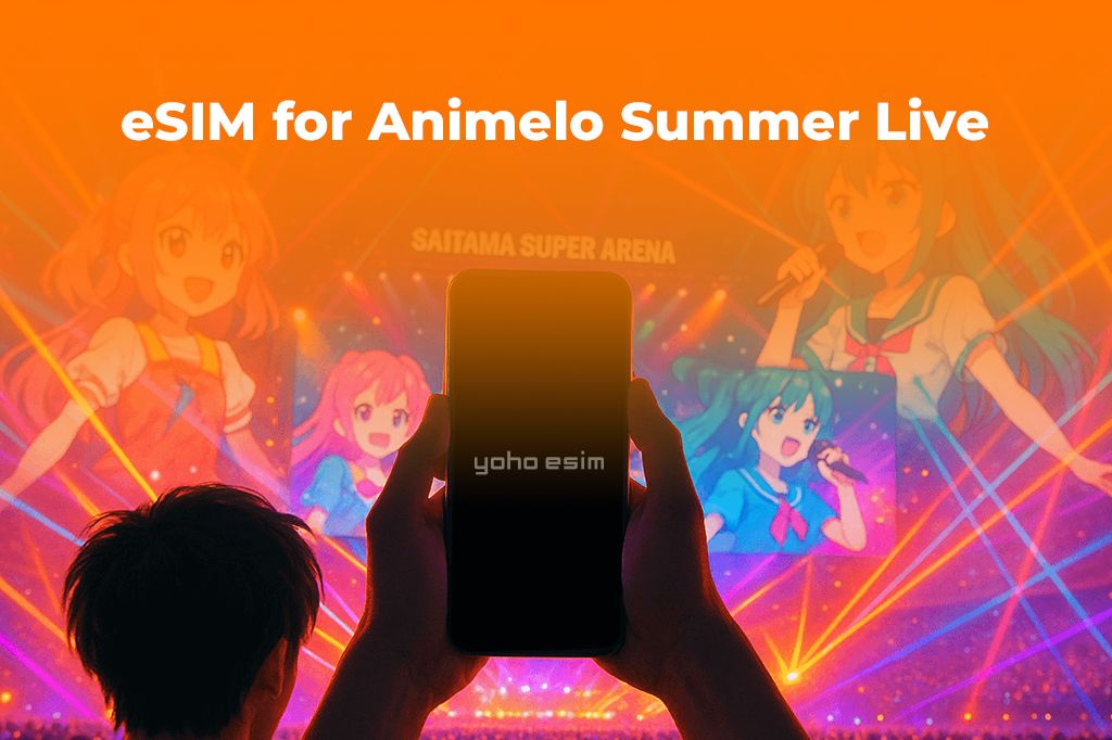Japan eSIM for Animelo Summer Live 2025 | Yoho Mobile
