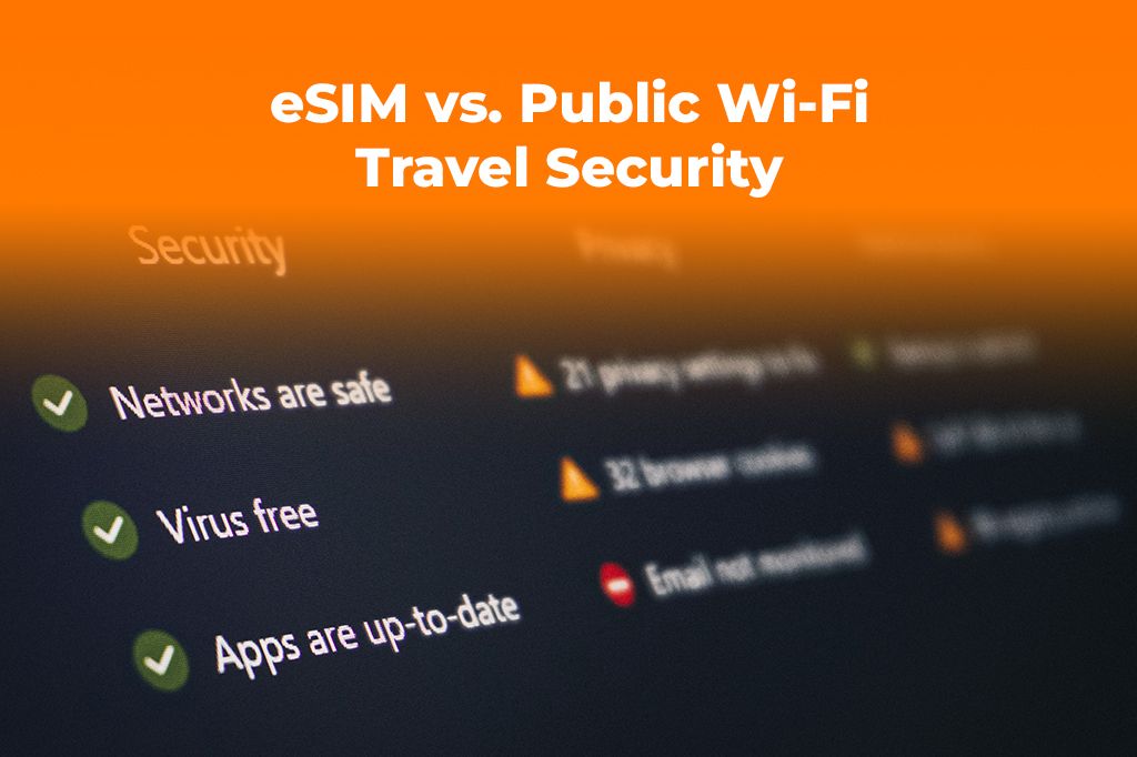 Travel Scam Alert: Why an eSIM is Safer than Public Wi-Fi Abroad