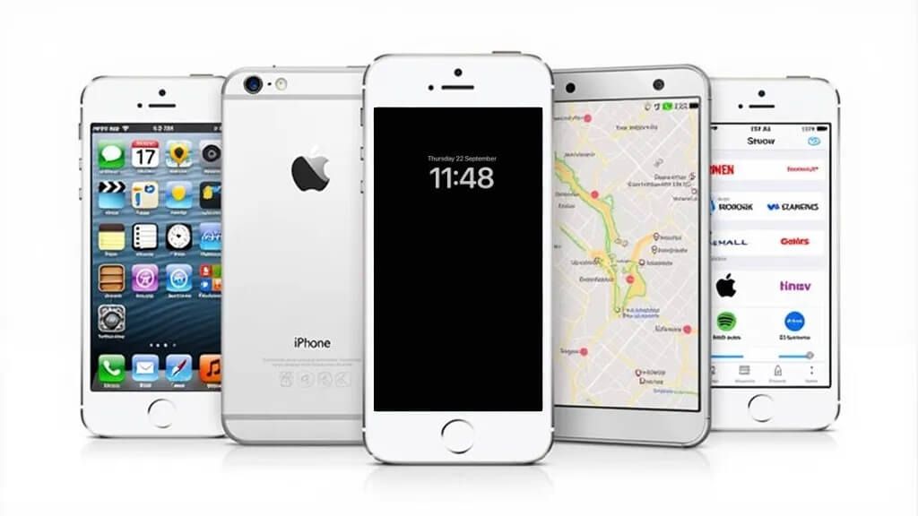 iPhones demostrando las ventajas de usar tarjetas R-SIM para el desbloqueo