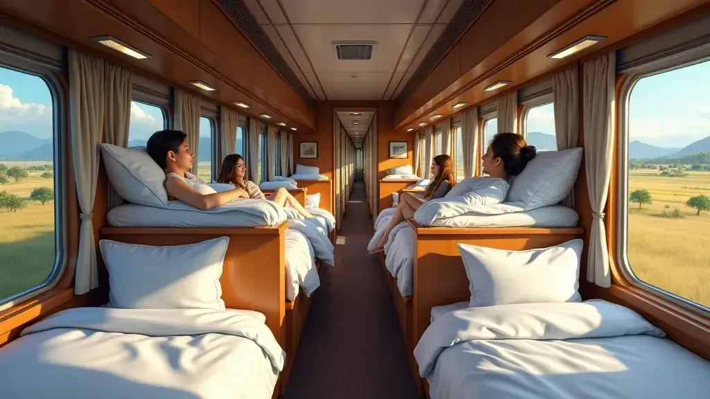 火車上的二等臥鋪