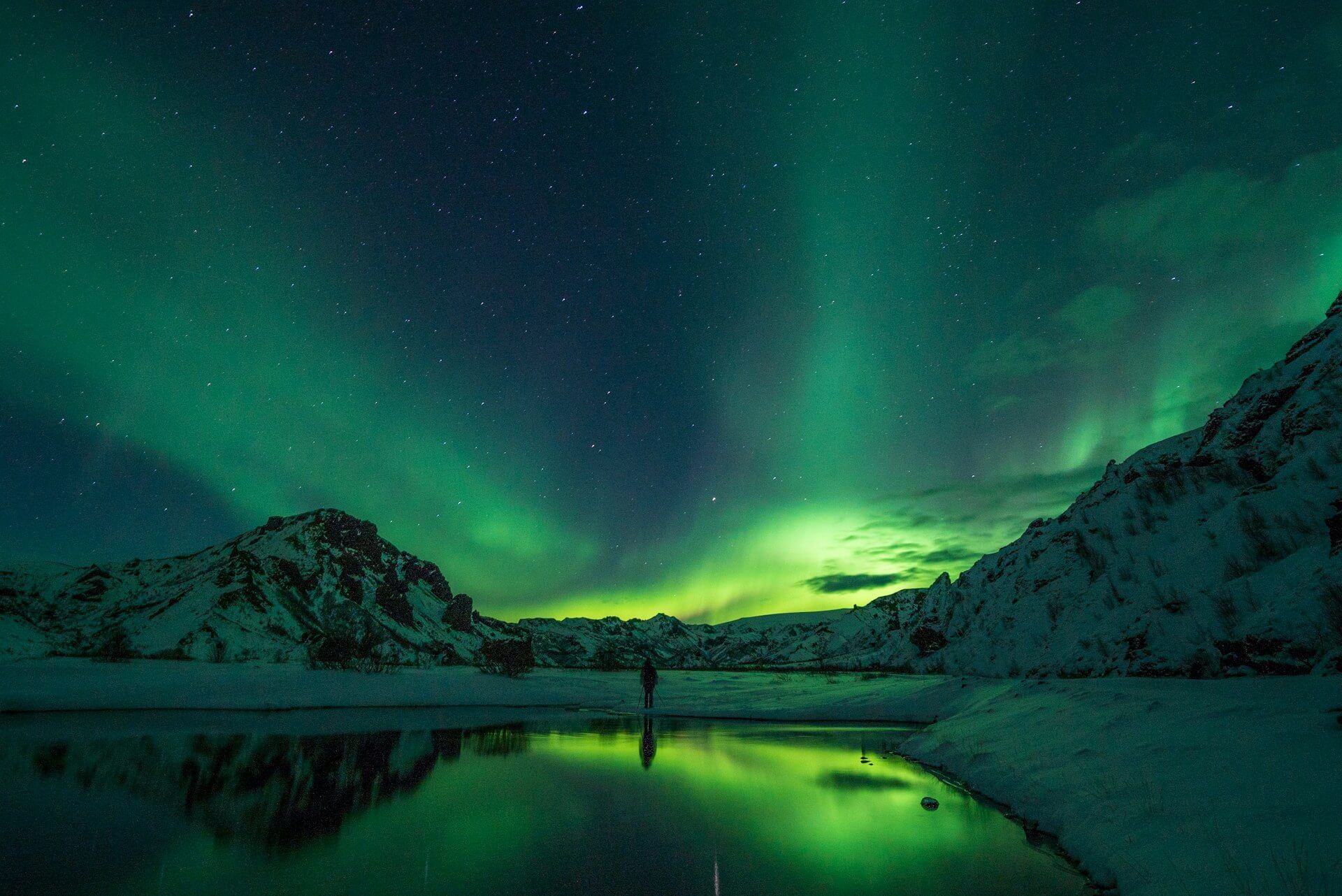 Uma noite gelada, Þórsmörk, Islândia