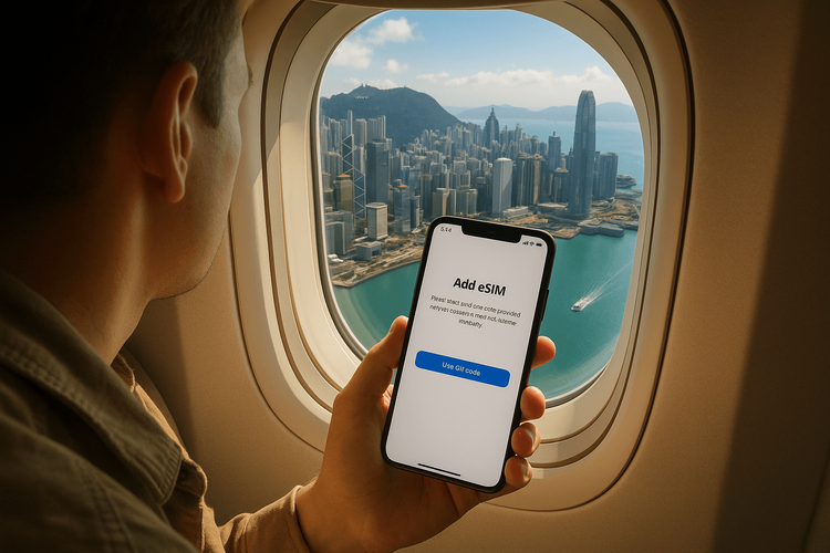 Traveler's Anticipation at Landing