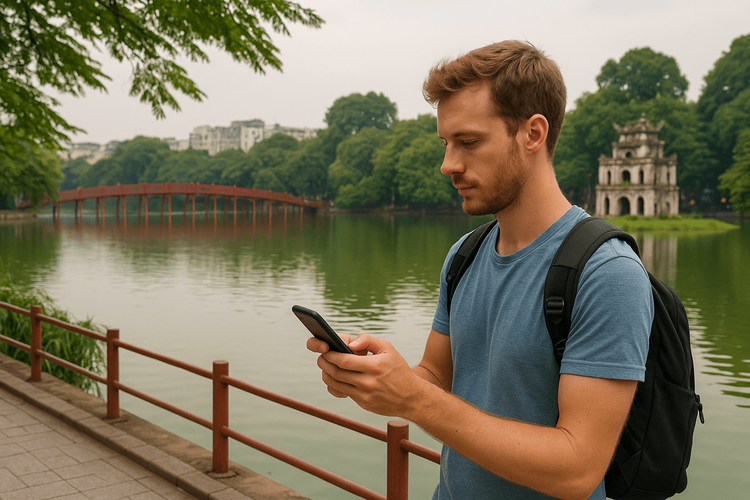 Hoan Kiem Lake Hanoi