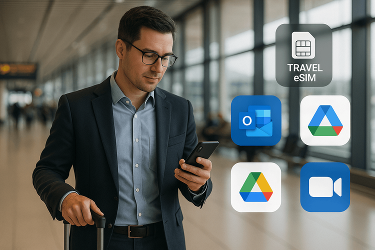 Business travel with eSIM
