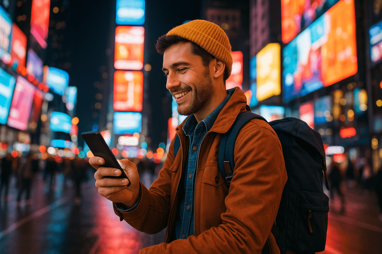 Times Square Digital Traveler