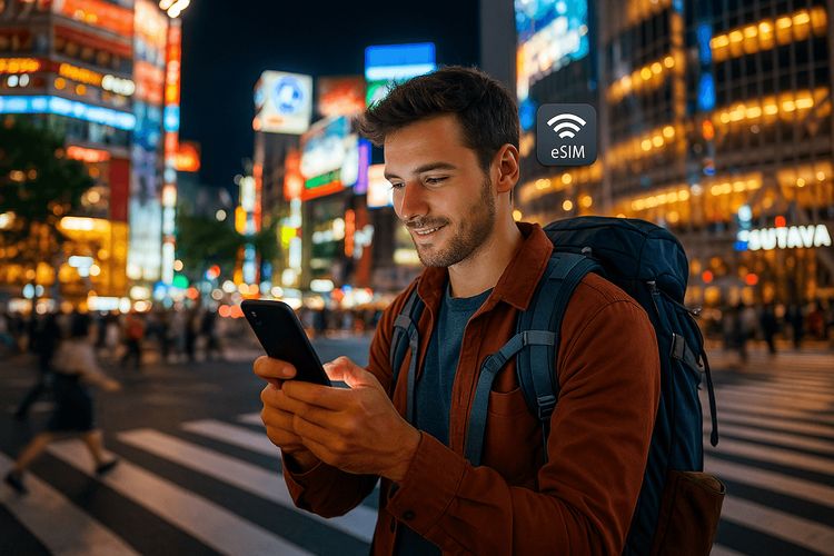 Nighttime Shibuya Tech