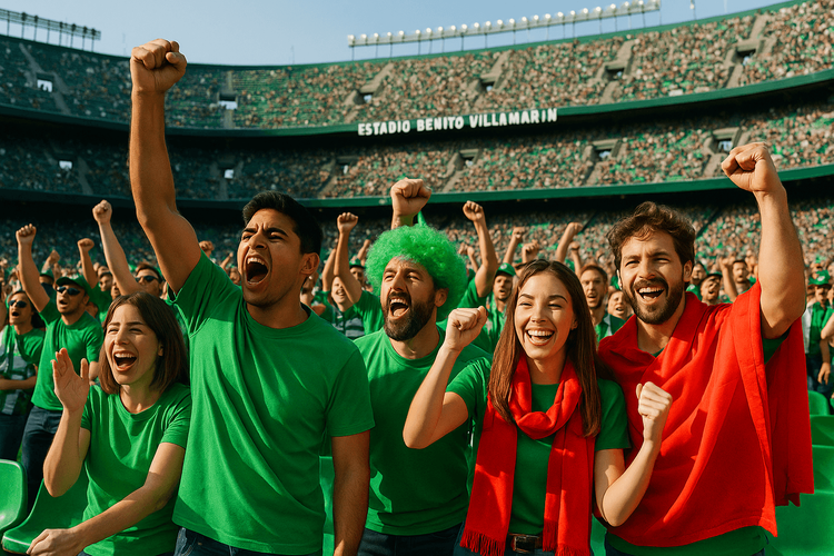Vibrant Football Enthusiasts
