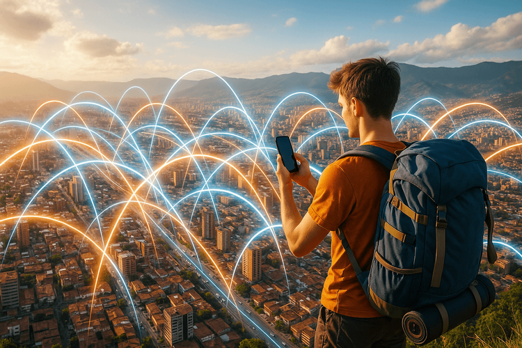 Connected Adventurer in Medellín
