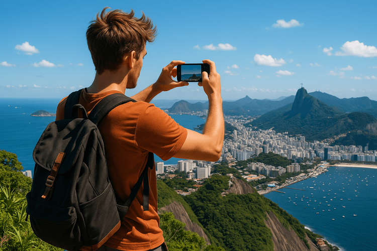 Traveler in Rio