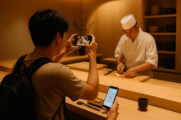 Capturing Omakase Moments