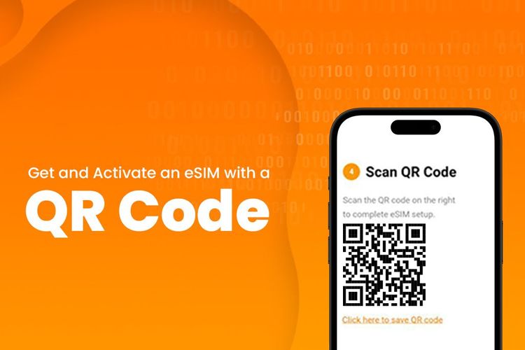 How to Get and Activate an eSIM with a QR Code