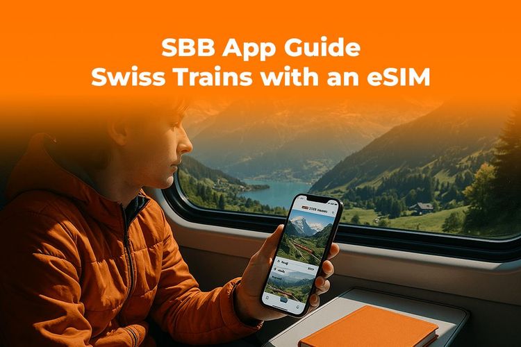 SBB App Guide: Stay Connected on Swiss Trains with an eSIM