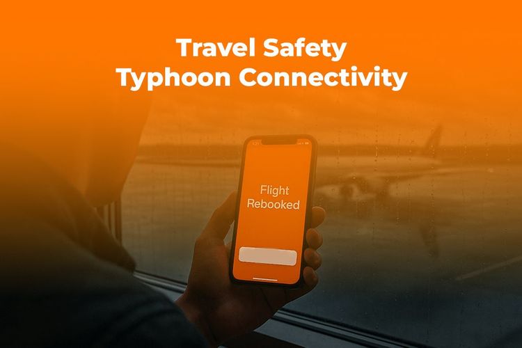 Travel Safety: Why an eSIM is Crucial During a Typhoon | Yoho Mobile