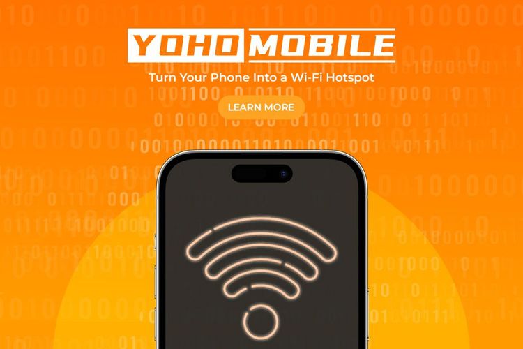 Phone showing hotspot settings with connected devices