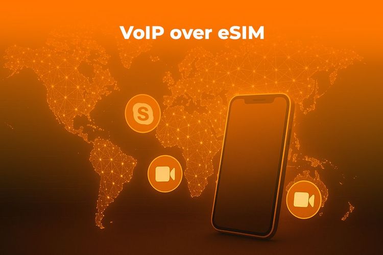 VoIP over eSIM