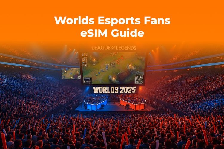 Worlds 2025: An Esports Fan's Guide to eSIMs for the Tournament