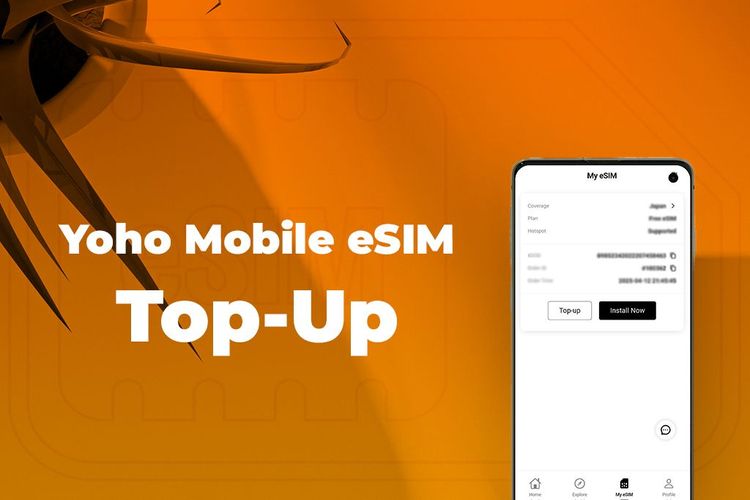 Yoho Mobile eSIM Top-Up: Never Run Out of Data Again