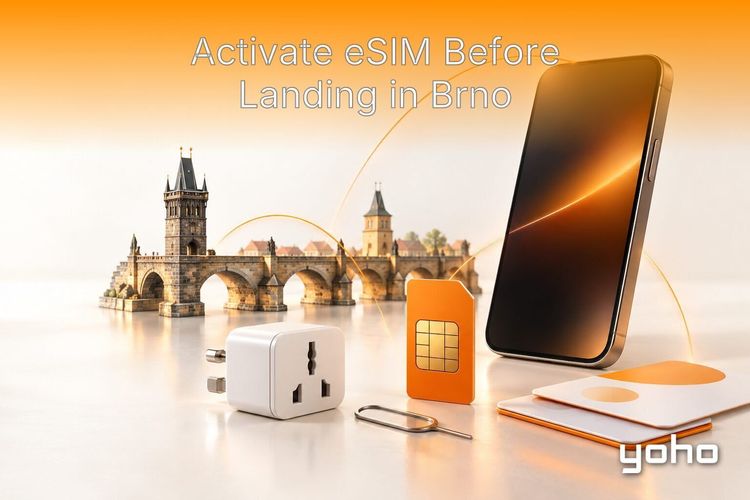 Activate eSIM Before Landing in Brno article image