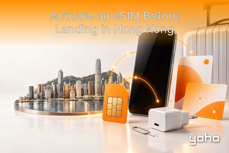 Activate an eSIM Before Landing in Hong Kong: Guide article image