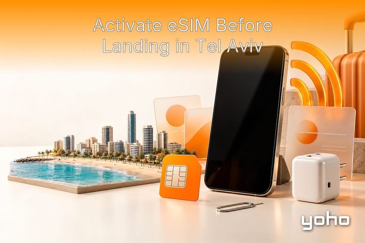 Activate eSIM Before Landing in Tel Aviv article image