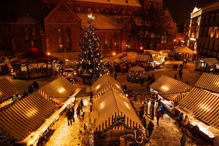 Dome Square, Central District, Riga, Latvia