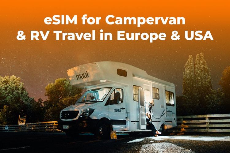 eSIM for Campervan & RV Travel in Europe & USA 2025 | Yoho Mobile