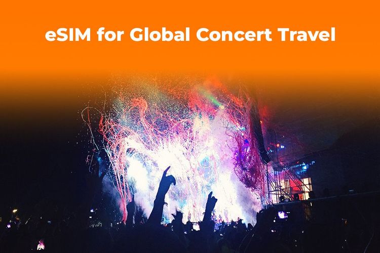 Seeing Dua Lipa on Tour? An eSIM for Global Concert Travel