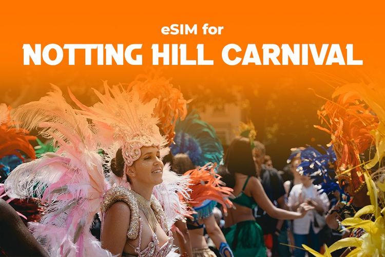 eSIM for Notting Hill Carnival 2025 | Yoho Mobile UK Plans