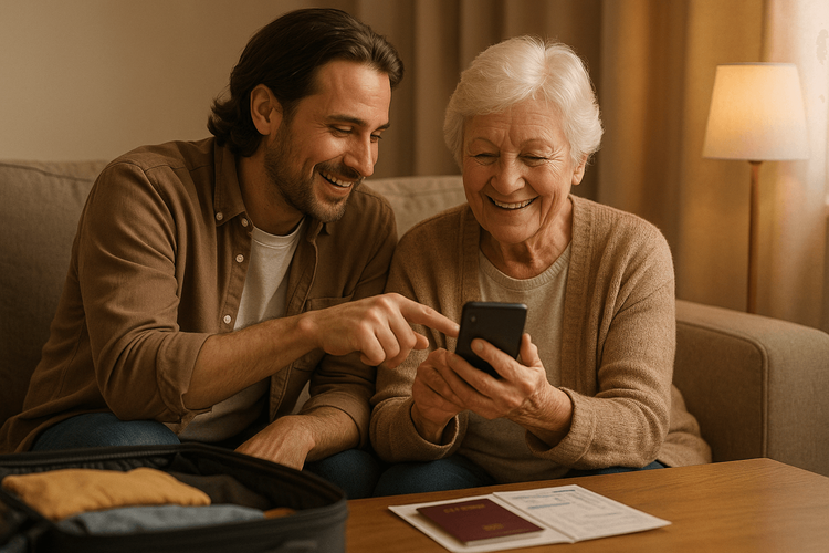 How to Set Up an eSIM for Parents: The Perfect Travel Gift