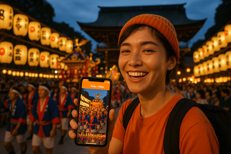eSIM для фестиваля Ходзё-э в Фукуоке: оставайтесь на связи с Yoho Mobile